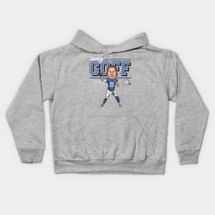 Jared Goff Detroit Cartoon Kids Hoodie